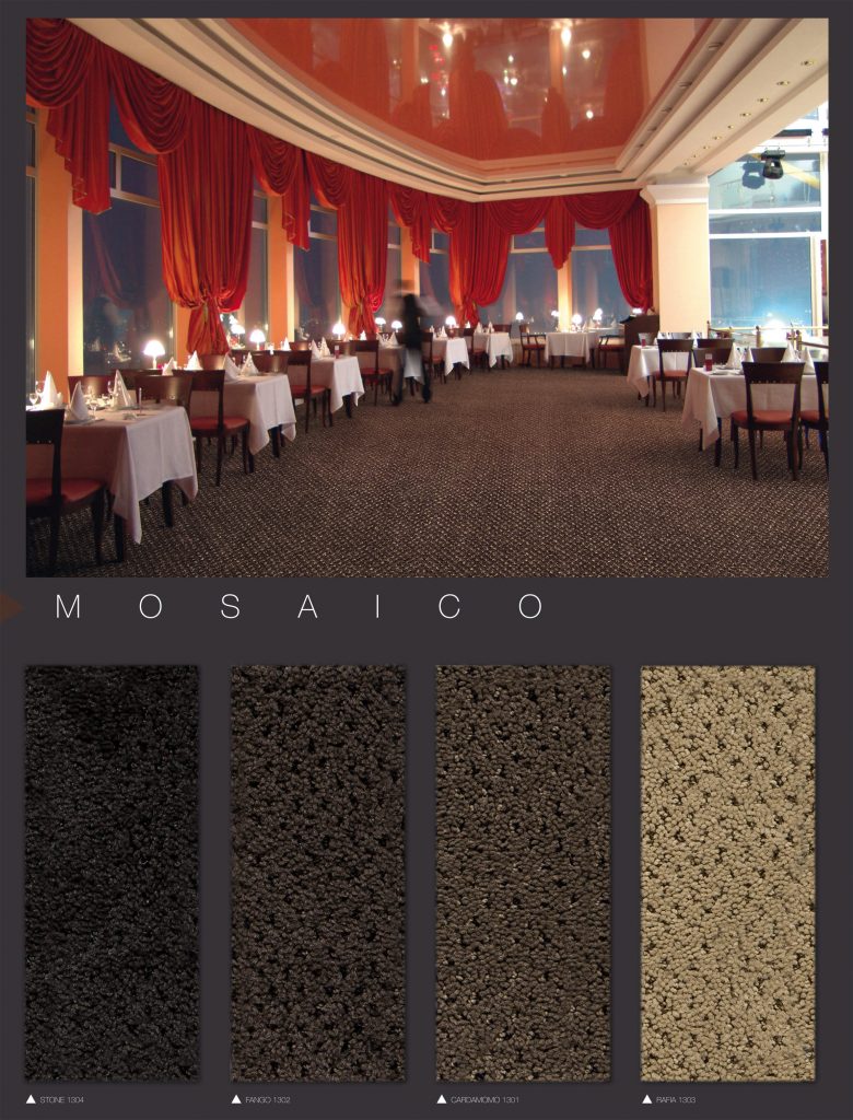 Mosaico, a Mindenki által kedvelt szőnyeg színei