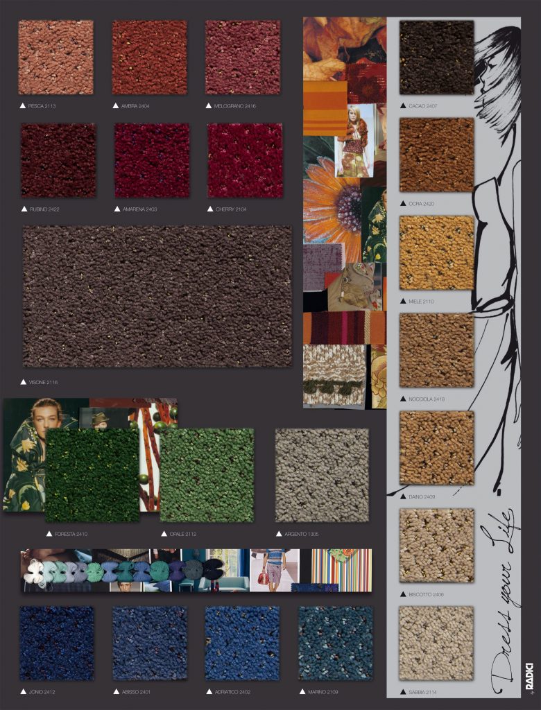 Mosaico, a Mindenki által kedvelt szőnyeg színei 2