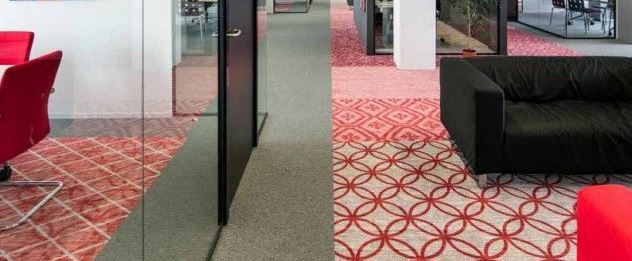 Platinum egyedi mintás irodai buklé szőnyeg neofloor