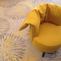 Egyedi mintás szállodai szőnyeg